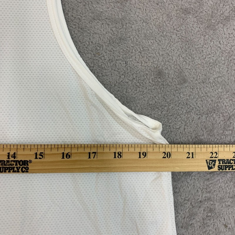 NWT 32 Degrees Cool Men's M Comfort Mesh Tank Top 4-Pack White Quick Dry P1019 gallery