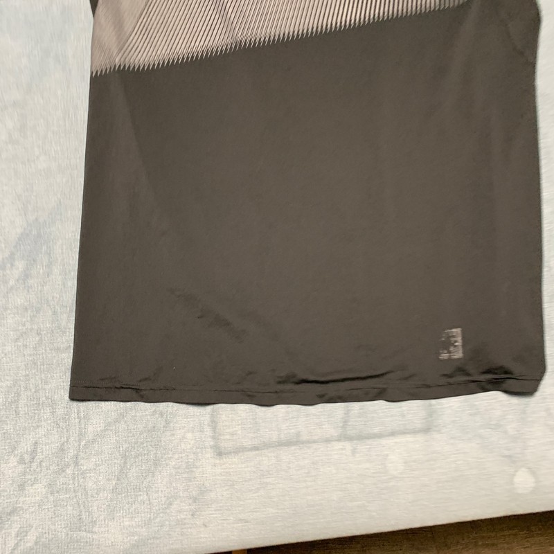Nike Pro Dri Fit Running T Shirt Mens Large Black Swoosh Logo Fitted Fit Sports gallery
