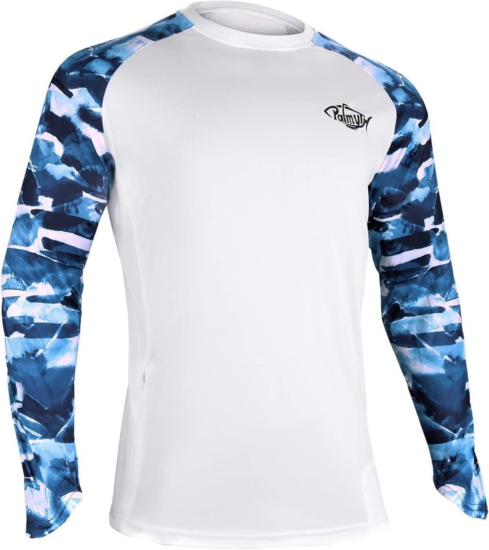 Men's Long Sleeve Fishing Shirt UPF 50+ Sun Protection Breathable Quick Dry gallery