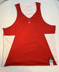 Vintage Nike Jordan Jumpman Reversible Logo Mesh Jersey Tank Top Size 3XL