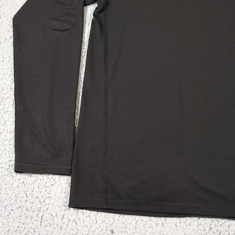 Adidas Shirt Men's XL Black Activewear Aeroready Alphaskin Long Sleeve Tee gallery