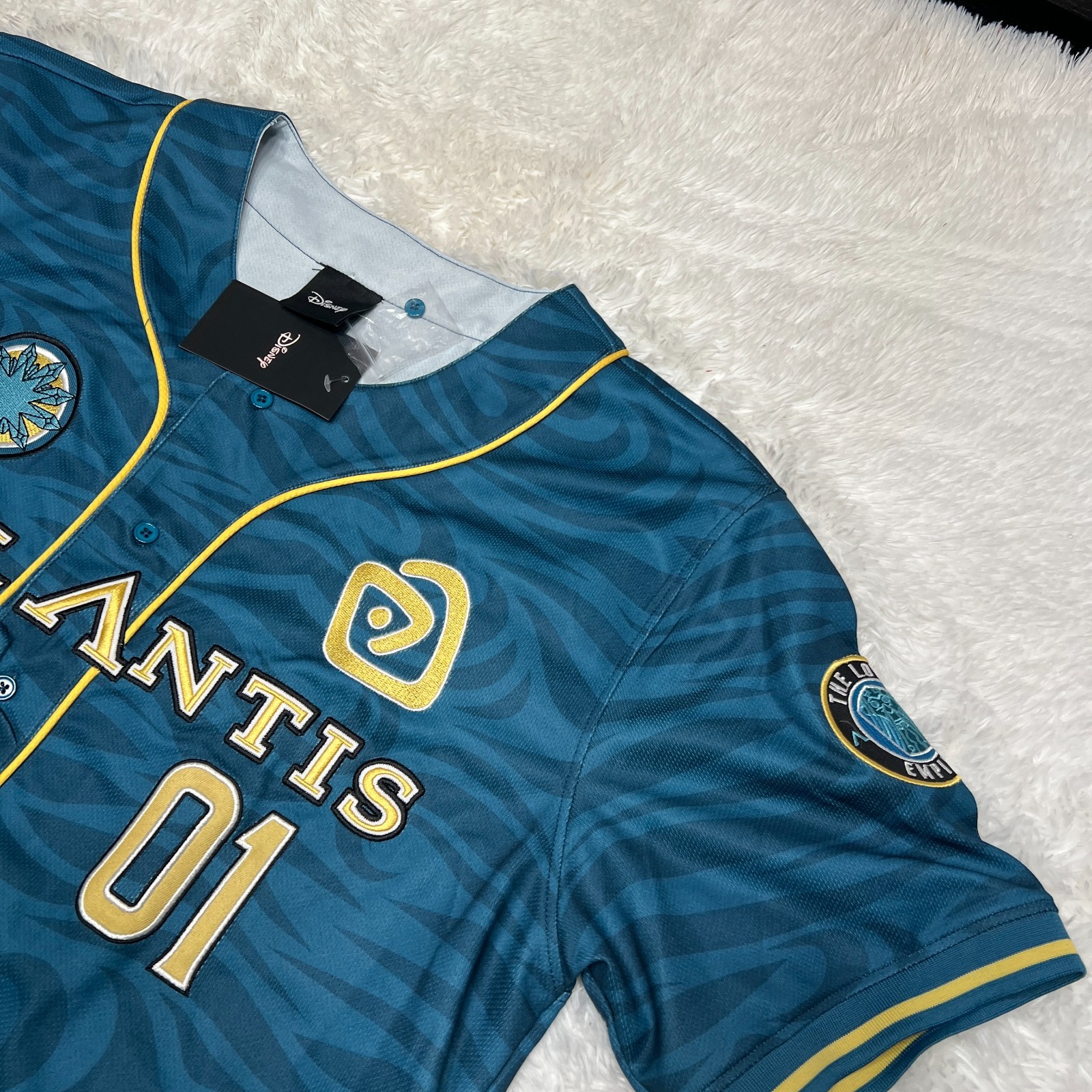 DISNEY ATLANTIS KIDA JERSEY BASEBALL JERSEY BOXLUNCH THE LOST EMPIRE gallery
