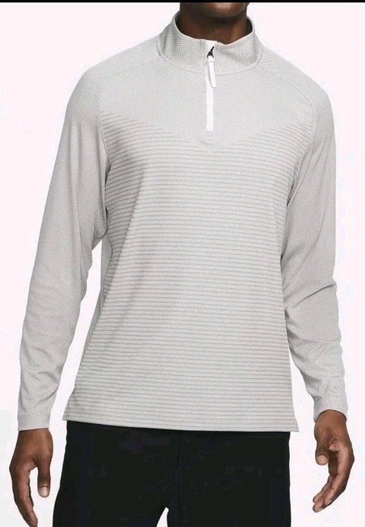 Nike Dri-Fit ADV Vapor 1/4 Zip Golf Jacket Pullover Grey DH0982-025 Mens XXL gallery