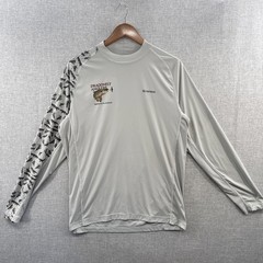 Simms Solarflex Shirt Medium Dragonfly Anglers Rash Guard Long Sleeve UPF50