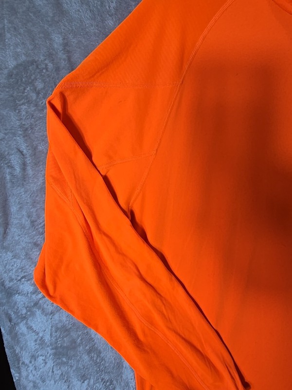 Under Armour Quarter Zip Pullover Mens XXL Orange Long Sleeve All Season Gear gallery