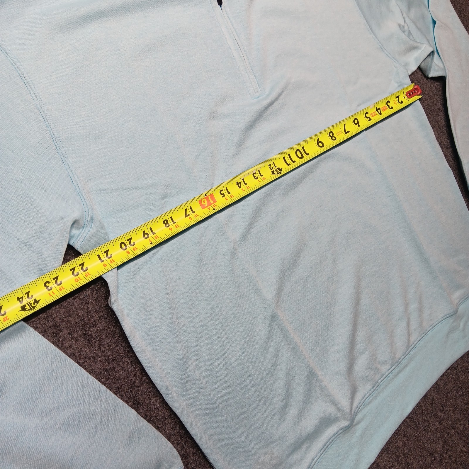 Turtleson Wallace Quarter-Zip Pullover Large Reef original packaging gallery