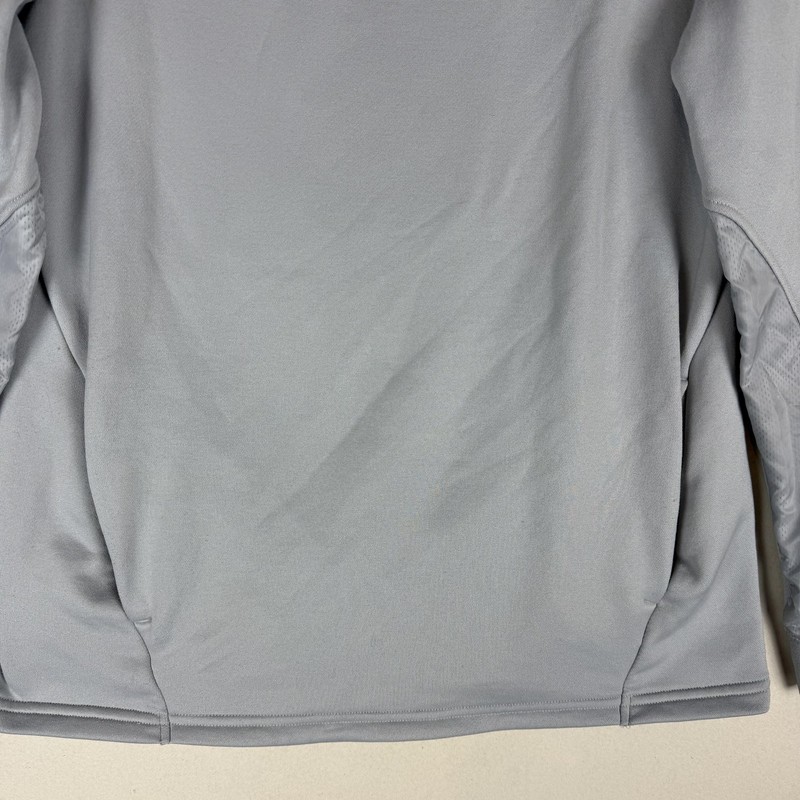 Under Armour Pullover Mens Medium Gray 1/4 Zip Mock Neck Athletic Training gallery