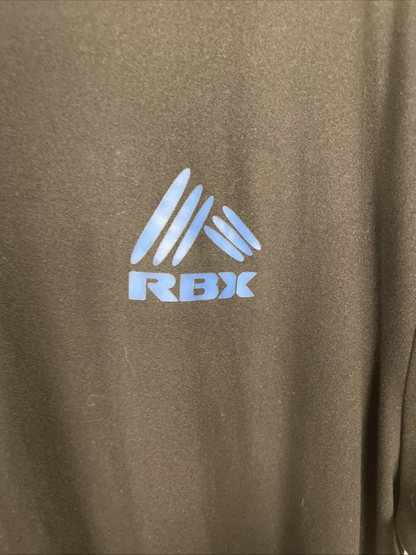 RBX X-T-Shirt Black Top Men's Extra Large XL Training Tee gallery
