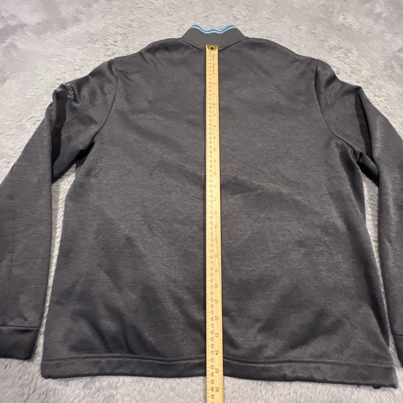 Callaway Golf 1/4 Zip Jacket Pullover Gray Weather Series Long Sleeve Men's M gallery