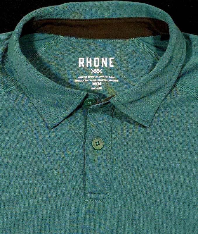 Rhone Delta Performance Polo & Blade Neck Shirts Mens Sz M (2) SHIRTS! gallery
