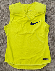 Nike Vapor Speed Lite Football Tank Top Shirt Yellow 833527-358 Men’s XXL 2XL