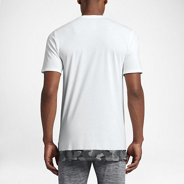 NIKE SPORTSWEAR MENS T-SHIRT WHITE WHITE COOL GREY 806168-100 SIZE XL MSRP $ 35 gallery