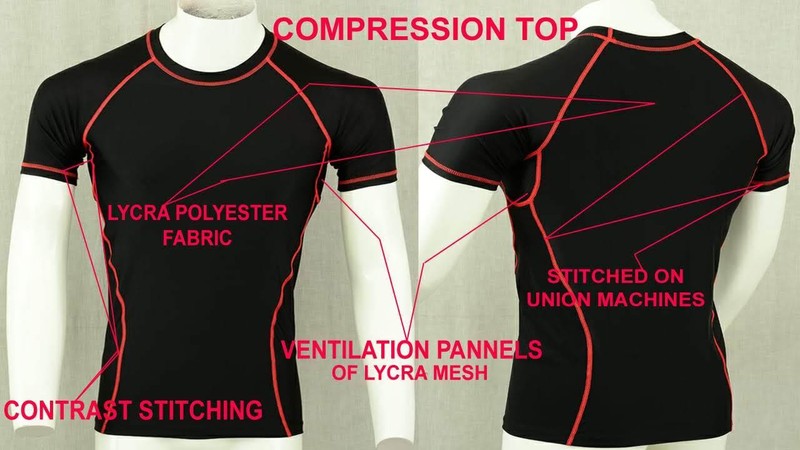 Compression base layer body Armour Long Sleeve men's gym T-Shirt Sports top TNQ gallery