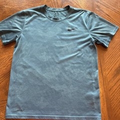 Nike Men’s Dri Fit Polyester Teal Color Activewear Top Size Medium