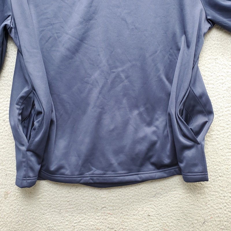 Grand Slam Golf Performance Pullover Men 2XL Blue Activewear Long Sleeve 1/4 Zip gallery