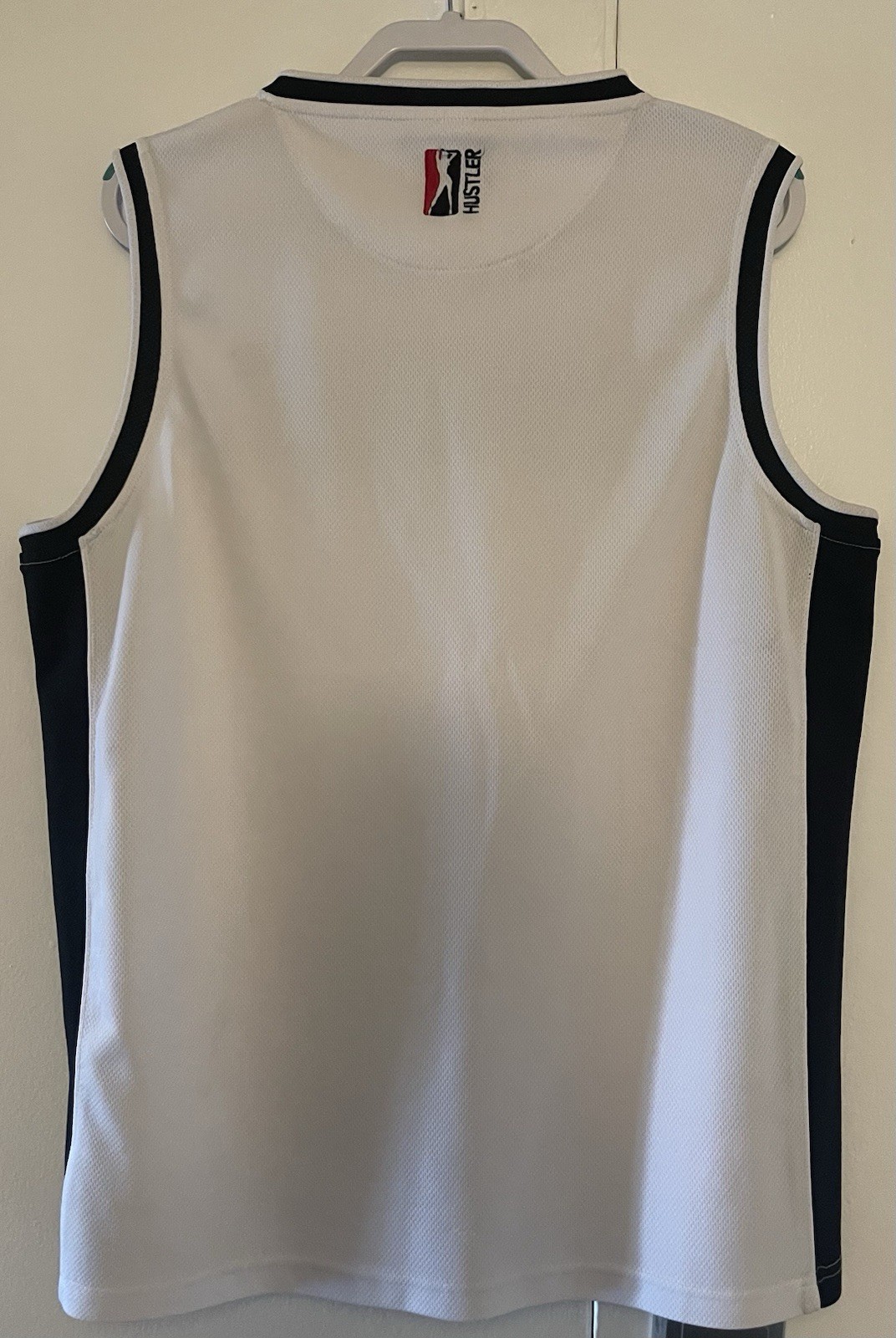 Vintage HUSTLER Magazine Larry Flynt Basketball Jersey Men's Sze XL White Y2K gallery