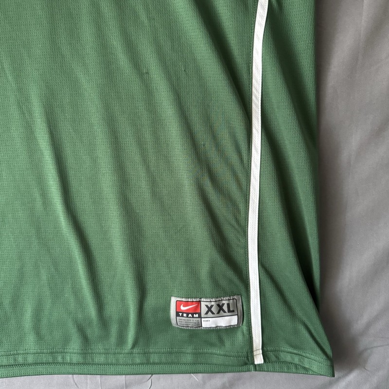 Nike Dri Fit Team Shirt Mens 2XL Green Athletic Training Jersey Top Performance gallery