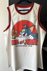 Tom And Jerry Basketball Jersey Men’s 2XL