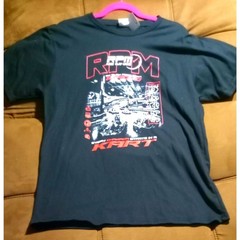 RPM Unisex Gamer Black And Red T-Shirt sz L…..B6