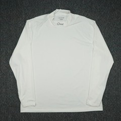 Good Good Golf Pullover Mens XXL White Mock Neck Long Sleeve Athletic