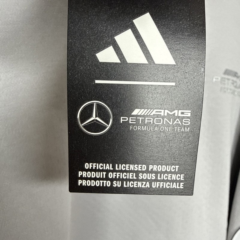 ADIDAS MERCEDES - AMG PETRONAS FORMULA ONE TEAM SILVER ARROWS HALF-ZIP Mens XL gallery