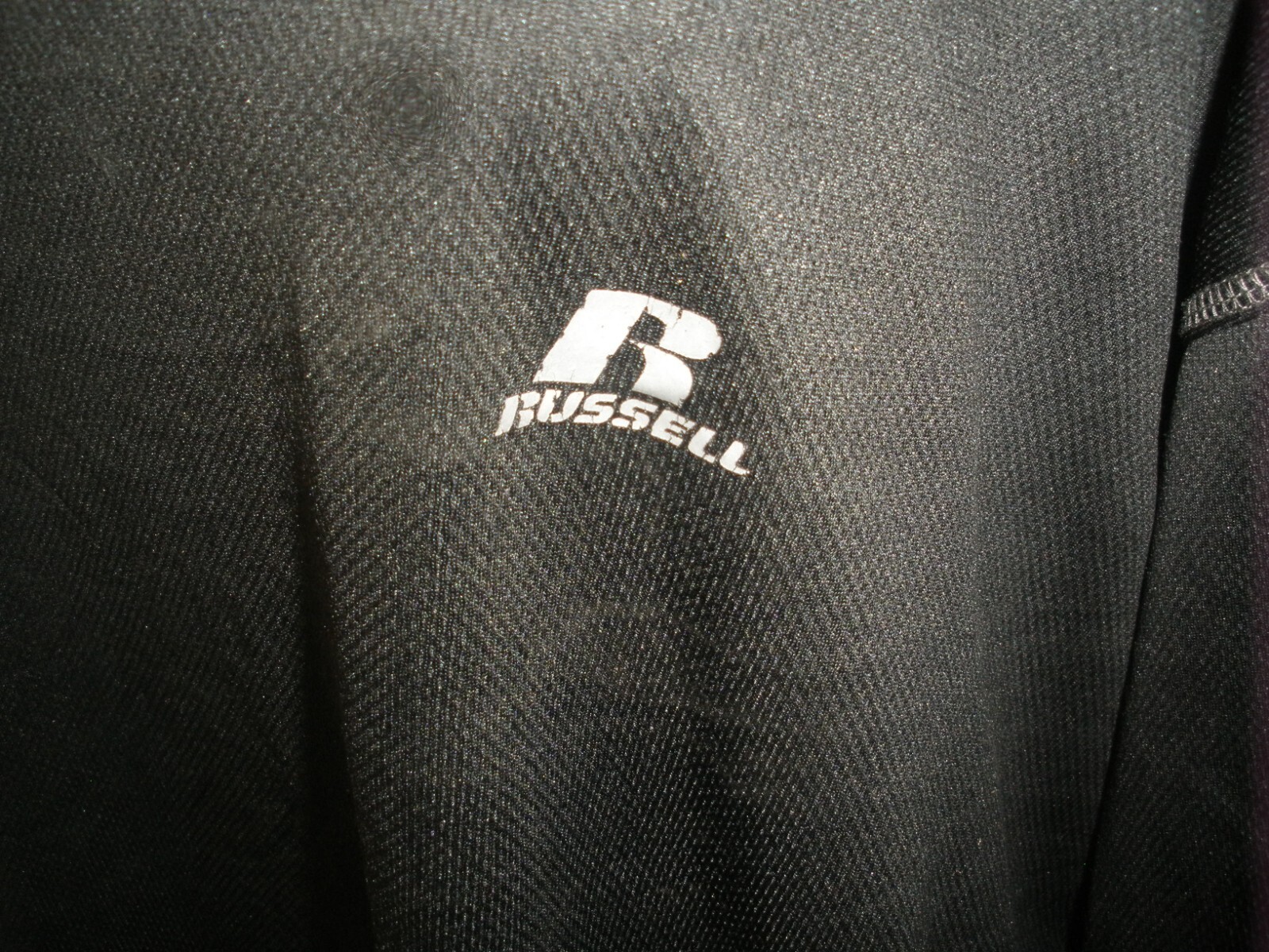 Men's Short-Sleeve Top Black Russell Athletic 3X dri-power (T71) gallery