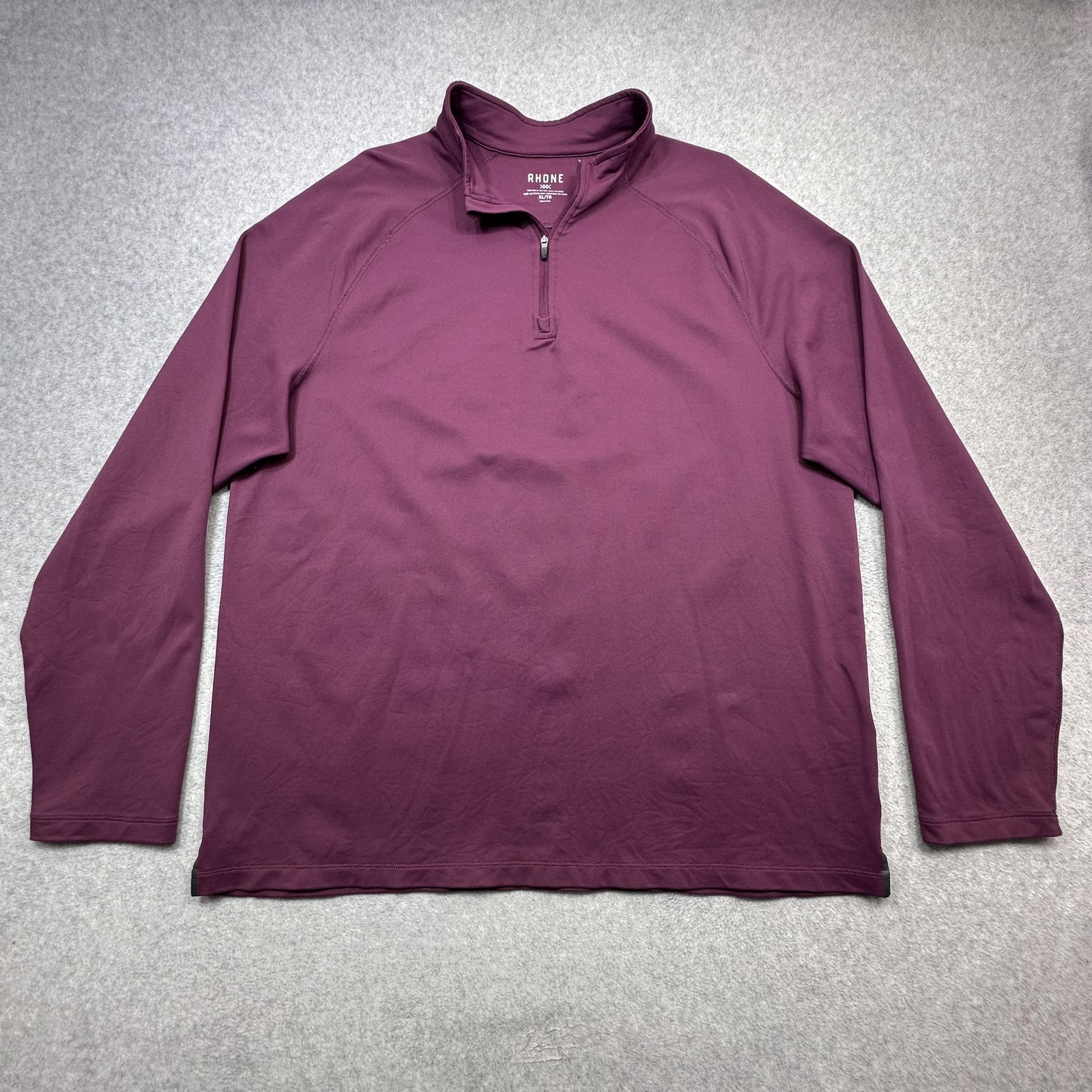 Rhone Session 1/4 Zip Pullover Mens XL Purple Long Sleeve Athletic Performance gallery