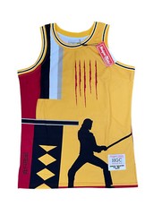 Kill Bill Quentin Tarantino Headgear Classics Basketball Jersey Mens Size Medium
