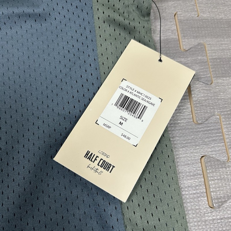 Legend Half-Court Basketball Mesh Jersey Mens Size Medium Atlantic Sea Agave $48 gallery