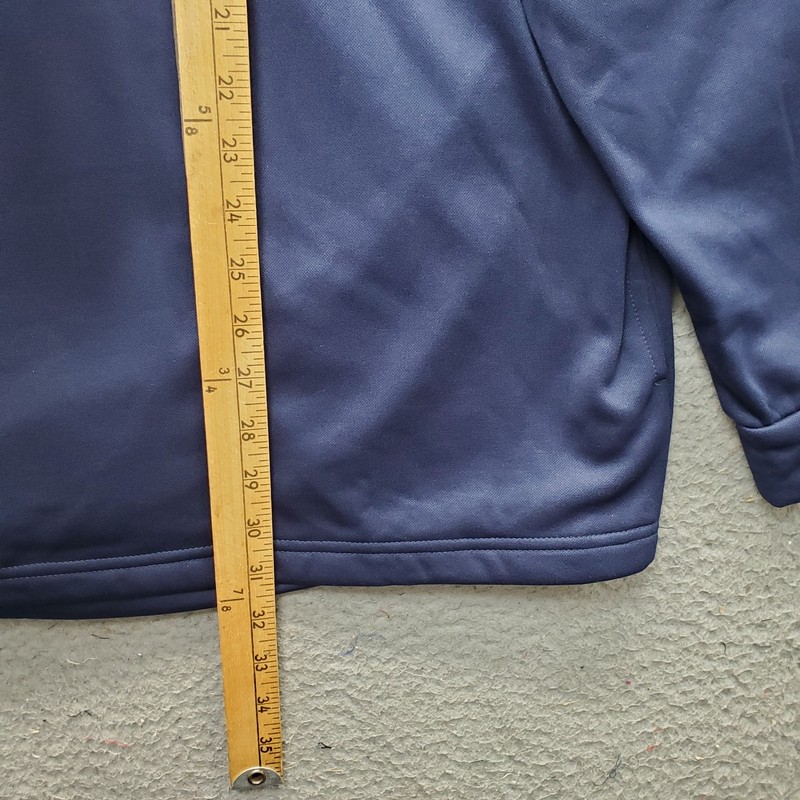 Grand Slam Golf Performance Pullover Men 2XL Blue Activewear Long Sleeve 1/4 Zip gallery