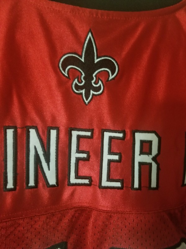 U.S. Army Battlefield Collection 46th army engineer battalion football Jersey M gallery