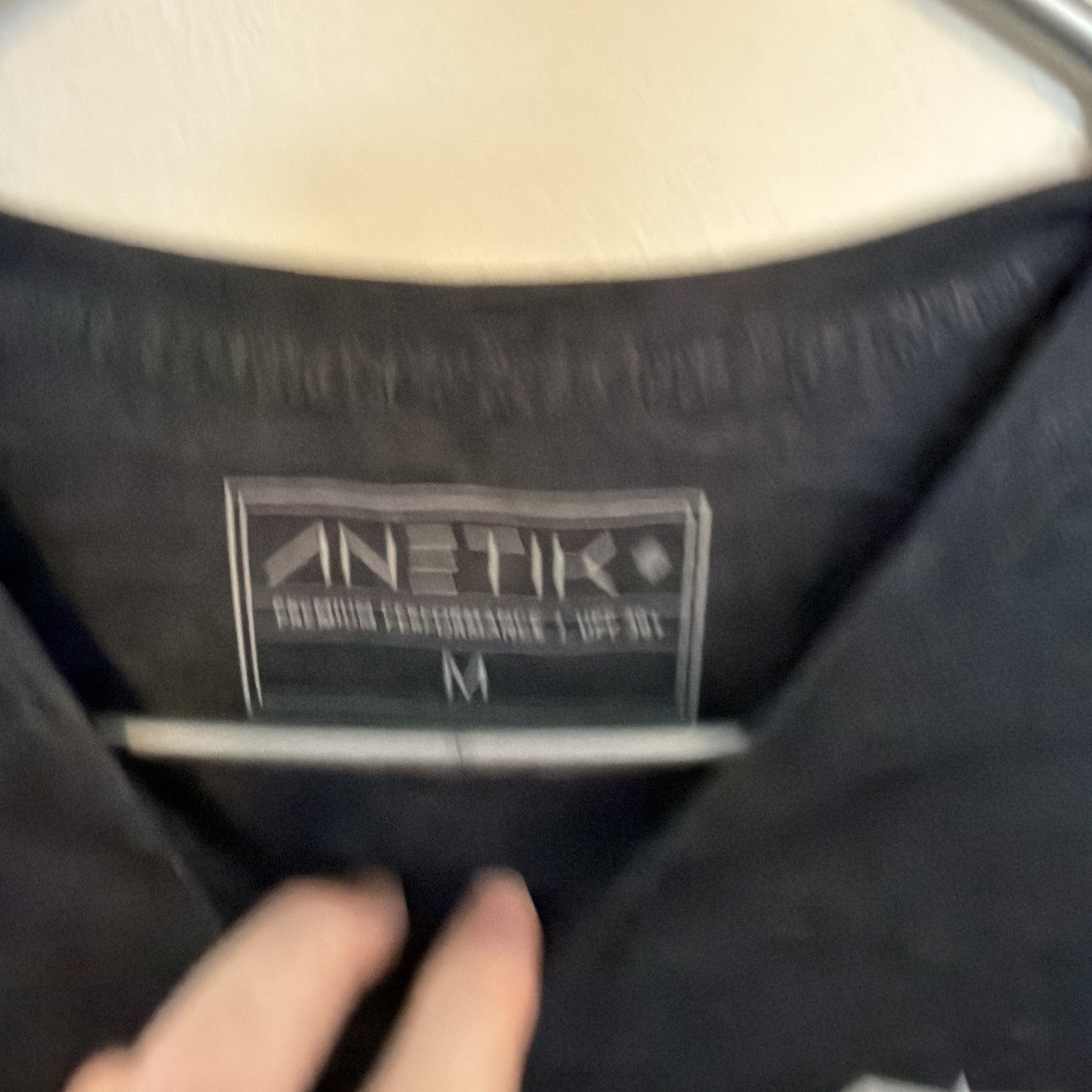 New Anetik Mens Premium Performance Long Sleeve Shirt Gray UPF 30+ Medium gallery