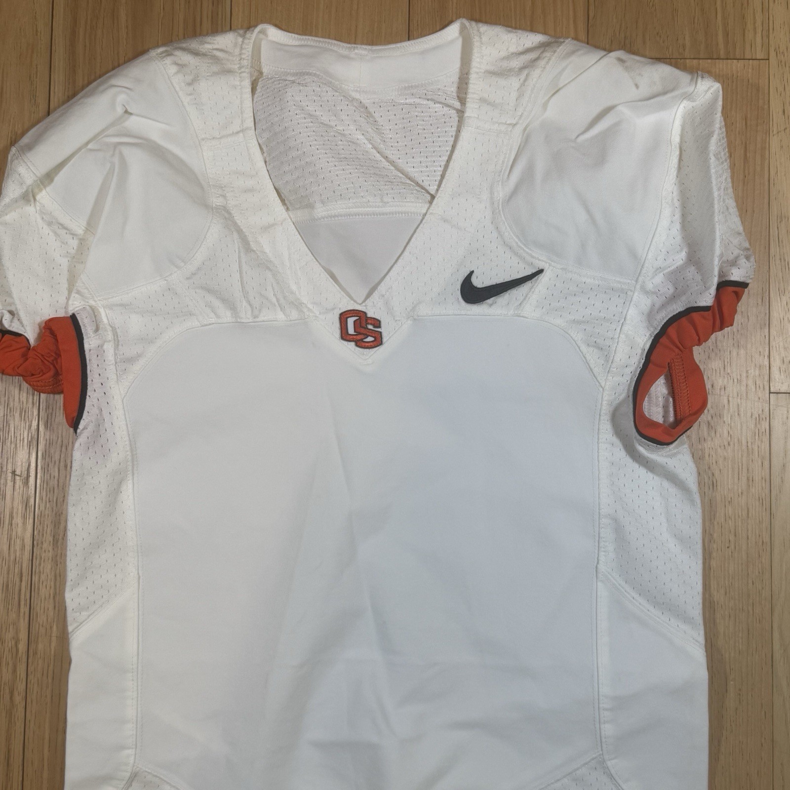 Nike Oregon State Beavers Team Issue Game Cut Football Jersey 42 Large USA Made gallery