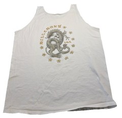 Vtg Billabong Mens Tank Top Shirt Size XL 22×29 Dragon Graphic Single 🧵tag Cut