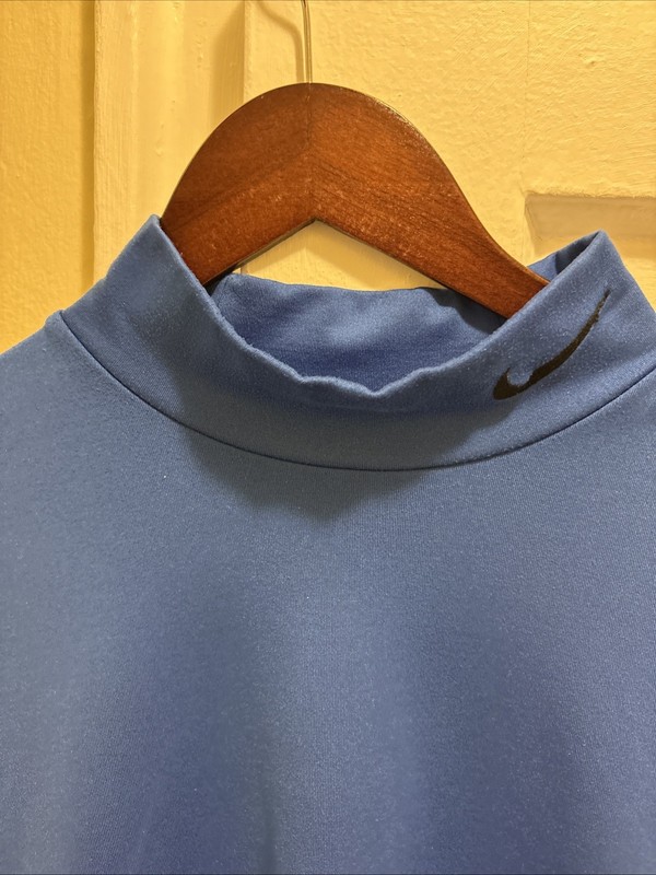 Men Nike Pro Combat Turtle Neck Long Sleeve Shirt Size XL gallery