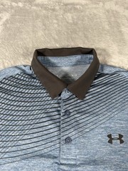 Under Armour Shirt Mens Large Blue The Playoff Polo 2.0 Golf Performance