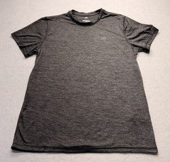 adidas Golf Mens Medium Grey Space Dye Active Performance Short Sleeve T-Shirt