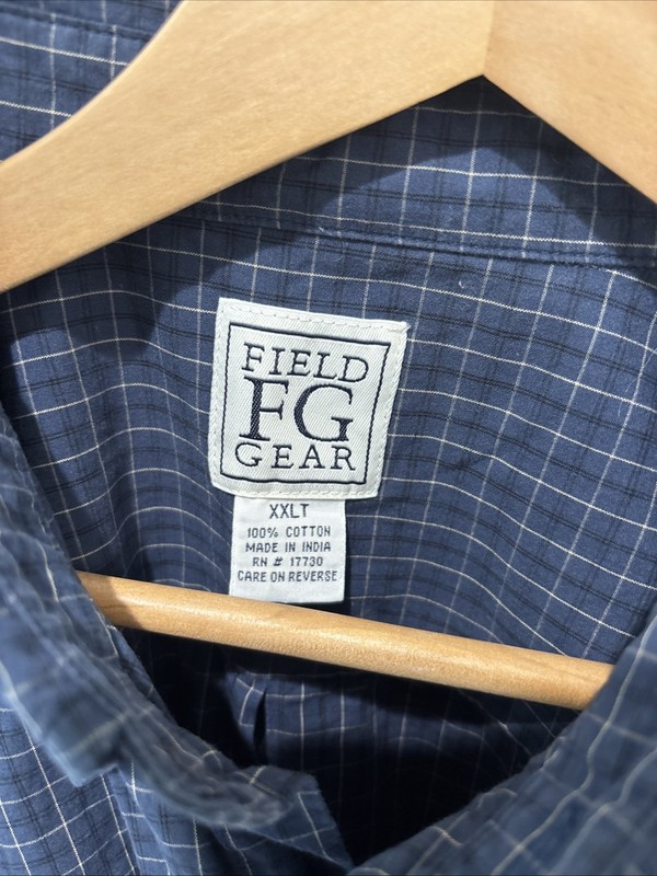 Field FG Gear Men’s Dress Shirt 100% Cotton Size XXLT gallery