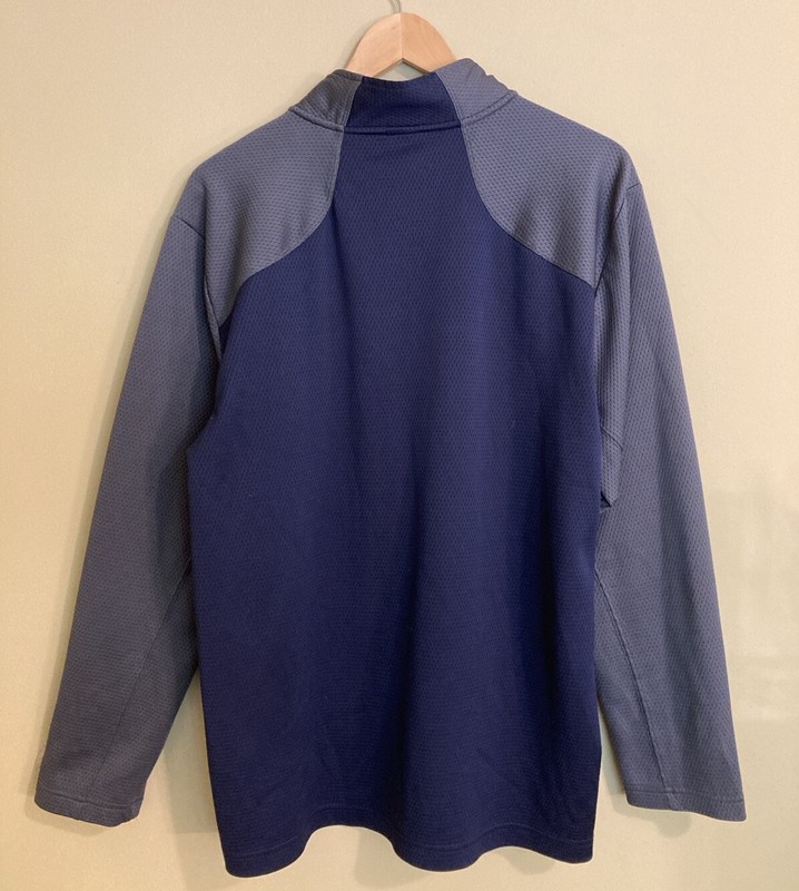 Pro Edge Michigan Wolverines Men’s Size Large 1/4 Zip Pullover Shirt Mesh gallery