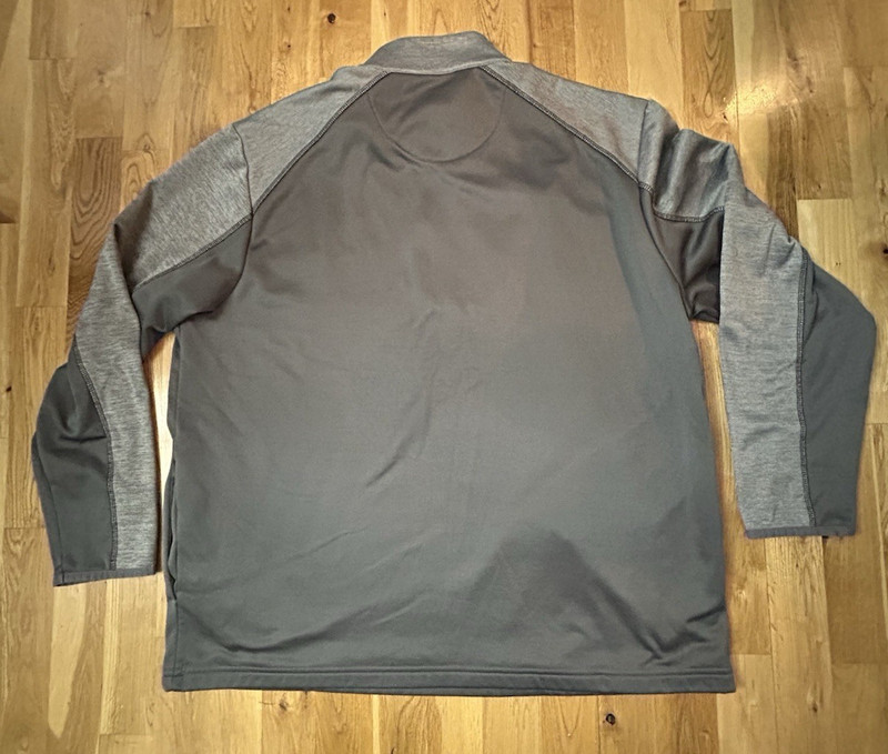 Callaway Quarter Zip Tech Pullover Polyester XL w/ Pockets Gray gallery