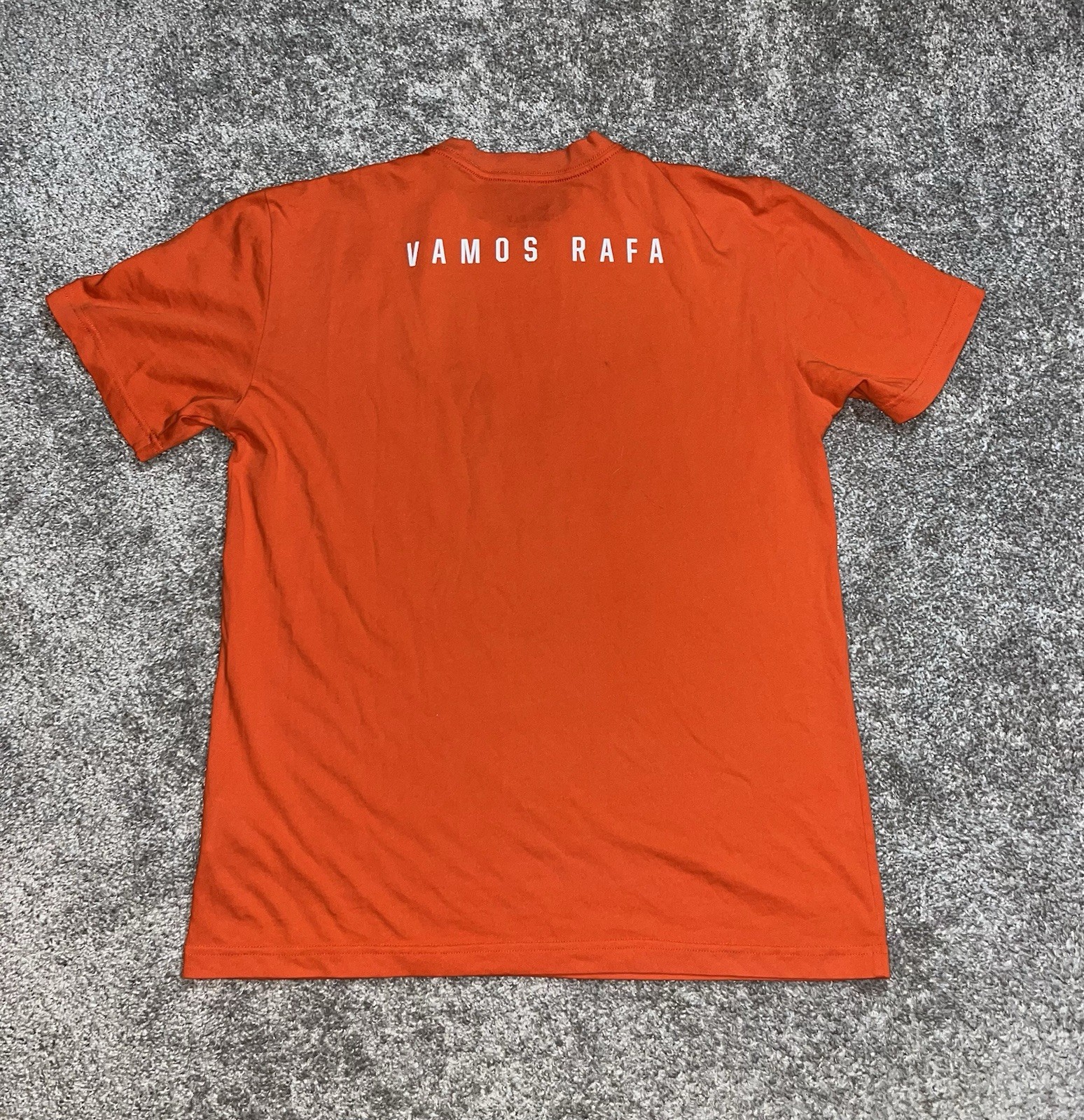 Nike Rafa Nadal 2014 Indian Wells Vamos Tennis Shirt Medium 407997-800 gallery