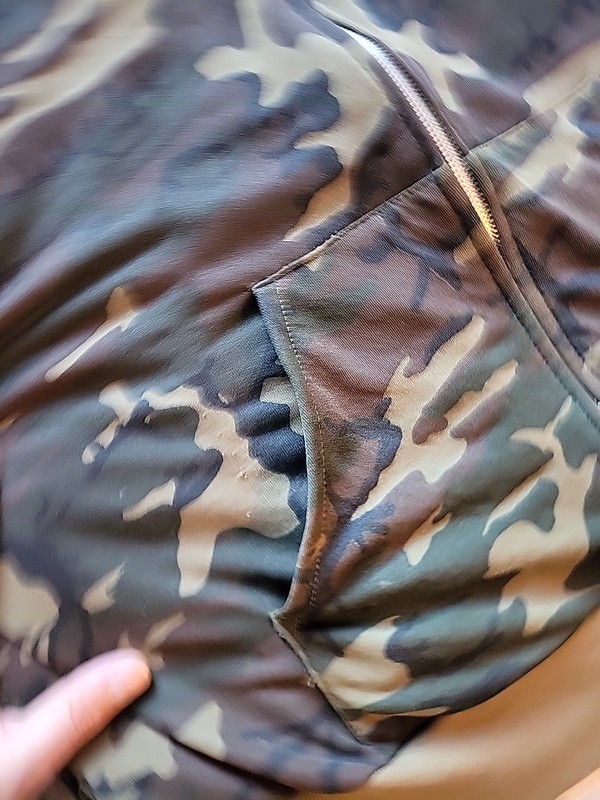 Vintage 80'S Sears FIELDMASTER Camouflage Pattern Woodland Camo Vest USA XXL gallery