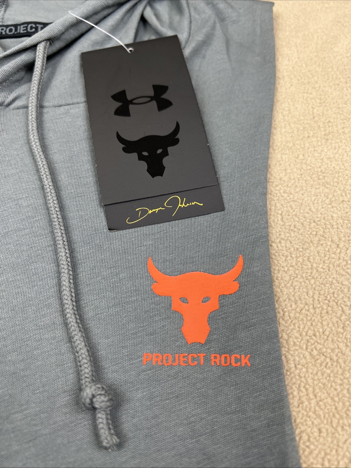 Under Armour Project Rock Sleeveless Hoodie HD Payoff Workout Shirt, Men's Sz S gallery