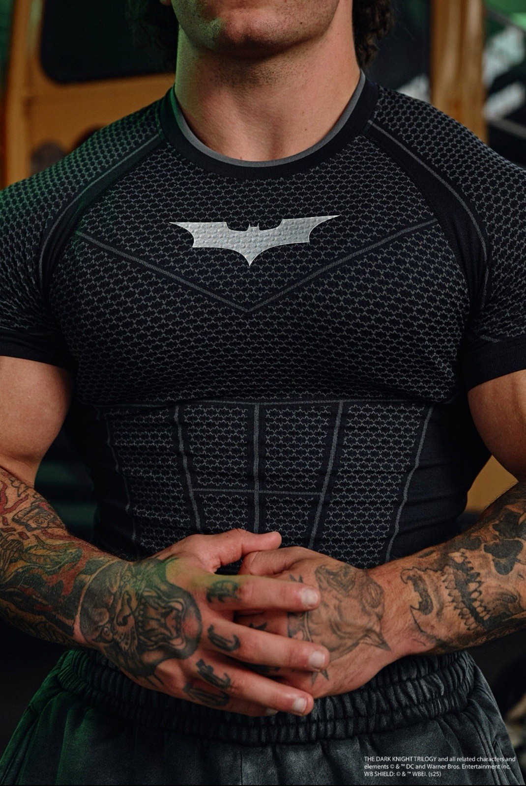 YOUNGLA (SOLD OUT) - 4259 - BATMAN COMPRESSION TEES - BLACK - MEDIUM SHIPPED ✅ gallery