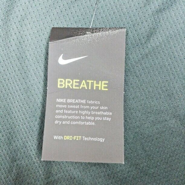 Nike Running Elevate Men's Breathable Shirt- Dark Smoke Grey/Reflective XL gallery