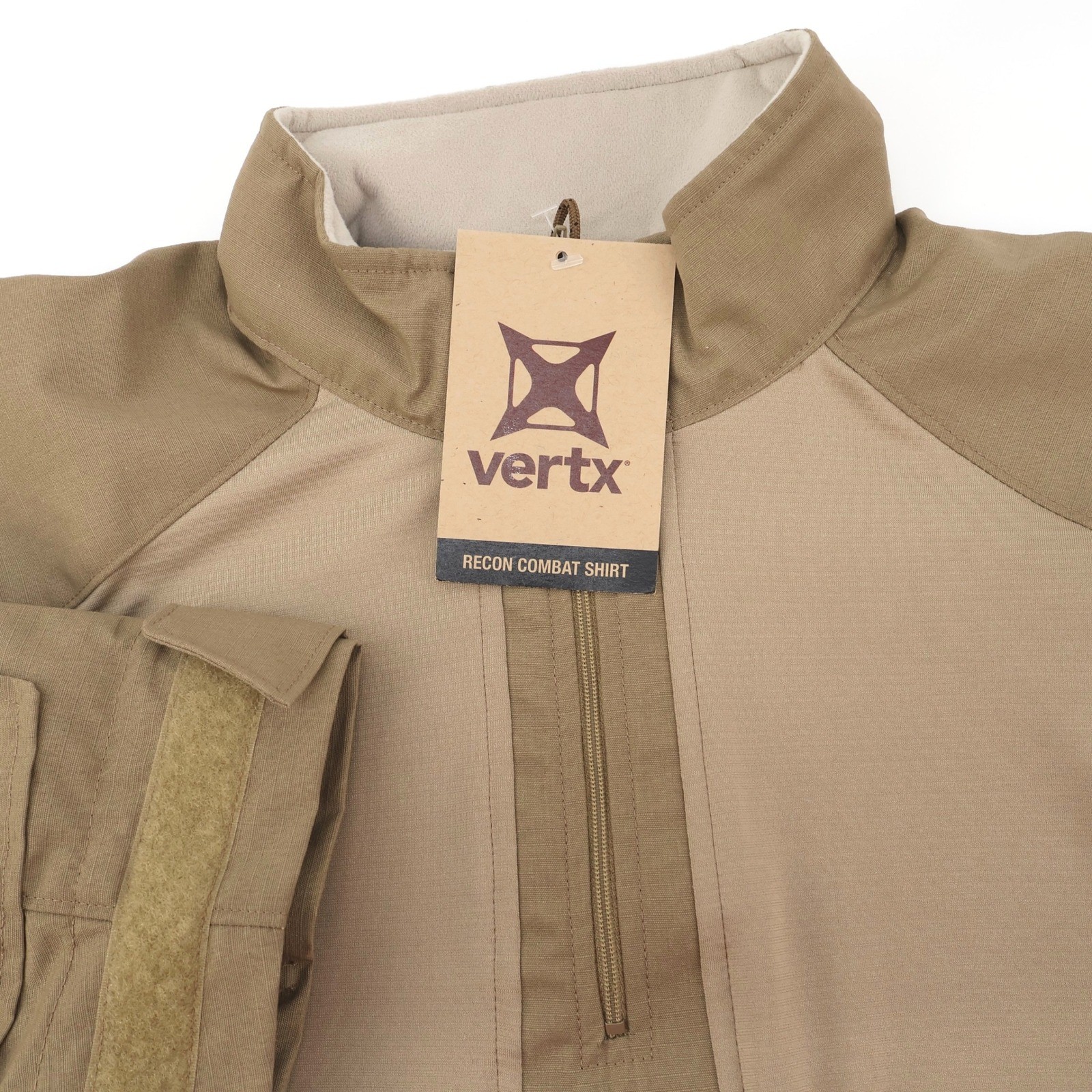 NEW Vertx Recon Combat Shirt Desert Tan Small Long Sleeve Tactical Military gallery