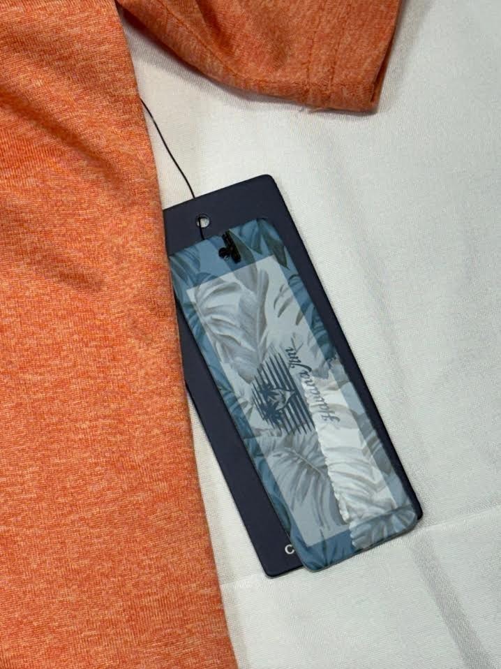 HAVANA JIM ' MENS ' COOL TECH TEE ' CORAL ' EXTRA LARGE - UPF PROTECTION gallery