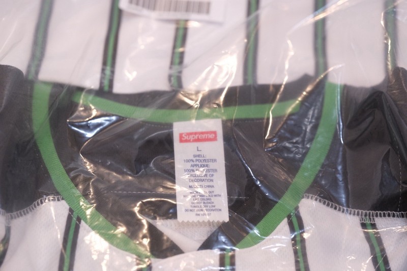 Supreme SS26 Stars Baseball Embroidered Jeresy Size Large L In Hand Ships Today gallery