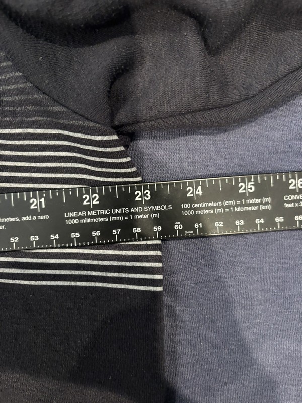 TWO Travis Mathew Quarter Zip Pullover Men’s XL Black Blue Golf Shirts Striped gallery