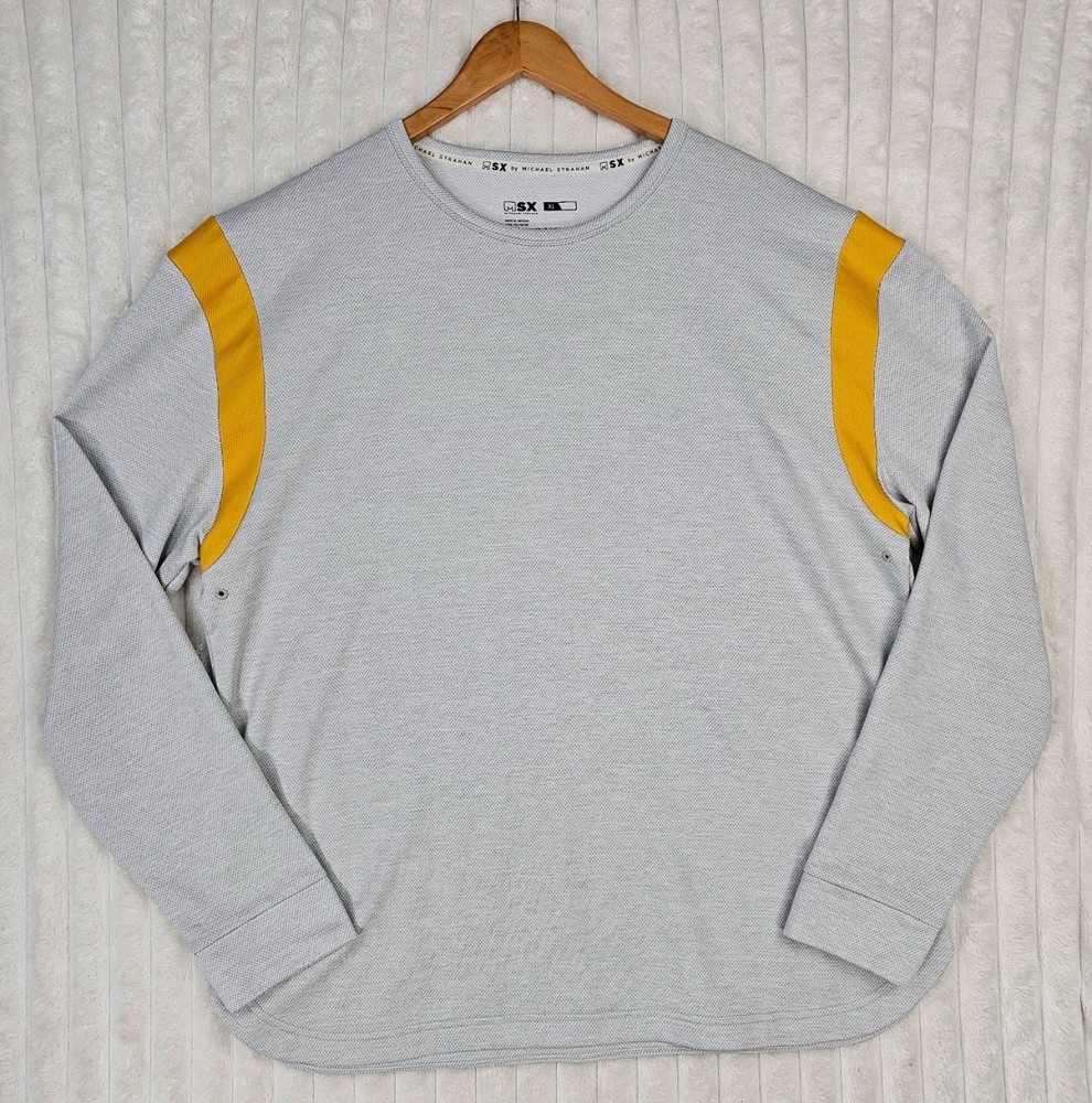 MSX by Michael Strahan 100% Polyester Long Sleeve Shirt Size XL